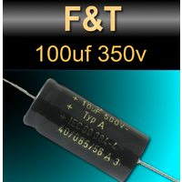 F&T 100uf 350v Capacitors