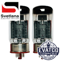 Matched Pair 6550C Svetlana Power Tube