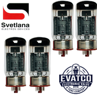 Matched Quad 6550C Svetlana Power Tube