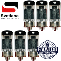 Matched Sextet 6550C Svetlana Power Tube