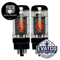 Matched Pair 6l6GC Electro Harmonix