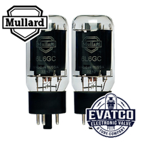 Matched Pair 6L6GC Mullard