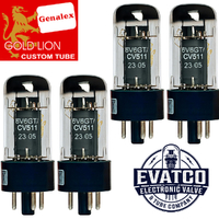 Matched Quad 6V6GT Genalex Gold Lion